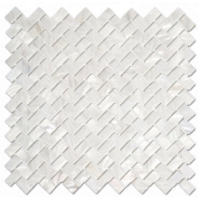 Mother Of Pearl Sea Shell Herringbone Mosaic For Swimming Pool